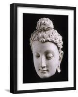 Tête de Buddha-null-Framed Giclee Print