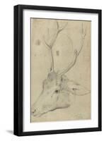 Tête de cerf-null-Framed Giclee Print