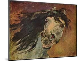 'Tete De Cheval Andalou', c1910-Alfred Roll-Mounted Giclee Print