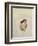 Tête de femme de profil à droite-Pierre Henri de Valenciennes-Framed Giclee Print