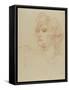 Tête de femme vue de trois-quarts à gauche-Henri de Toulouse-Lautrec-Framed Stretched Canvas