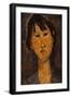 Tête de femme-Amedeo Modigliani-Framed Giclee Print