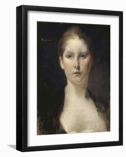 Tête de femme-Albert Besnard-Framed Giclee Print