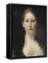 Tête de femme-Albert Besnard-Framed Stretched Canvas