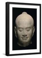 Tête de Jayavarman VII-null-Framed Giclee Print