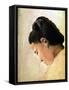 Tete De Jeune Fille, Late 19th Century-Georges Seurat-Framed Stretched Canvas