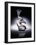 Tete De Paon', a Clear and Frosted Glass Car Mascot Modelled as a Peacock Head-null-Framed Giclee Print