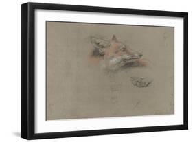 Tête de renard et une patte-Pieter Boel-Framed Giclee Print