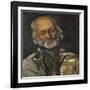 Tête de vieillard-Paul Cézanne-Framed Giclee Print