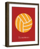 Tetherball-null-Framed Art Print