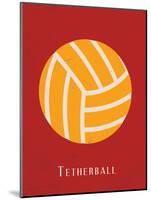 Tetherball-null-Mounted Art Print