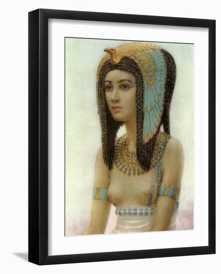 Tetisheri, Ancient Egyptian Queen of the 17th Dynasty, 16th Century BC-Winifred Mabel Brunton-Framed Giclee Print