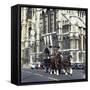 Tetley Shire Horses Outside York Minster, North Yorkshire, 1969-Michael Walters-Framed Stretched Canvas