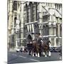 Tetley Shire Horses Outside York Minster, North Yorkshire, 1969-Michael Walters-Mounted Photographic Print