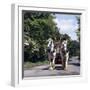 Tetley Shire Horses, Roundhay Park, Leeds, West Yorkshire, 1968-Michael Walters-Framed Photographic Print