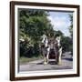 Tetley Shire Horses, Roundhay Park, Leeds, West Yorkshire, 1968-Michael Walters-Framed Photographic Print