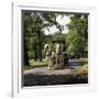 Tetley Shire Horses, Roundhay Park, Leeds, West Yorkshire, 1968-Michael Walters-Framed Photographic Print