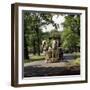 Tetley Shire Horses, Roundhay Park, Leeds, West Yorkshire, 1968-Michael Walters-Framed Photographic Print