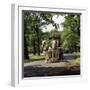 Tetley Shire Horses, Roundhay Park, Leeds, West Yorkshire, 1968-Michael Walters-Framed Photographic Print