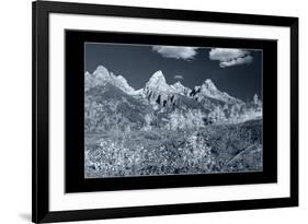 Teton 3 W/Border-Gordon Semmens-Framed Giclee Print