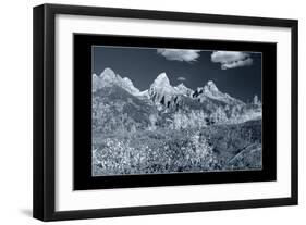 Teton 3 W/Border-Gordon Semmens-Framed Premium Giclee Print