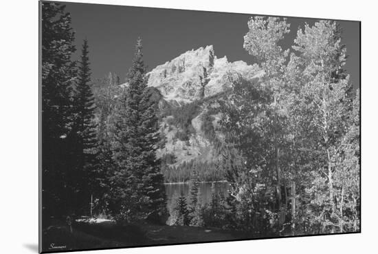 Teton 4-Gordon Semmens-Mounted Photographic Print