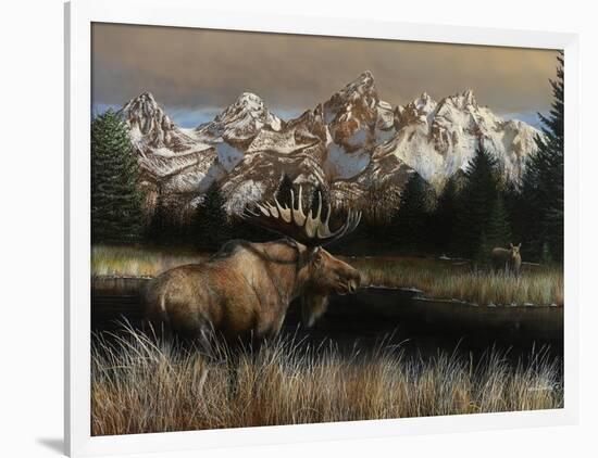 Teton Majesty-Kevin Daniel-Framed Art Print