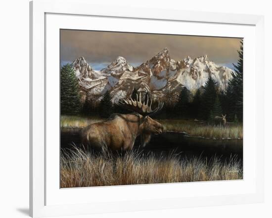 Teton Majesty-Kevin Daniel-Framed Art Print