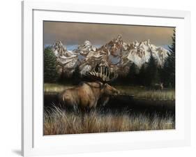 Teton Majesty-Kevin Daniel-Framed Art Print