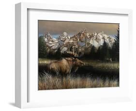 Teton Majesty-Kevin Daniel-Framed Art Print