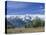 Teton Mountain Range, Grand Teton National Park, Wyoming, USA-Jean Brooks-Stretched Canvas