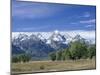 Teton Mountain Range, Grand Teton National Park, Wyoming, USA-Jean Brooks-Mounted Photographic Print