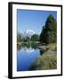 Teton Mountains Looking Towards Schwabacher's Landing, Grand Teton National Park, Wyoming, USA-Jean Brooks-Framed Photographic Print