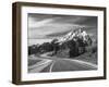 Teton Park Road and Teton Range, Grand Teton National Park, Wyoming, USA-Adam Jones-Framed Premium Photographic Print