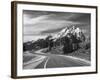 Teton Park Road and Teton Range, Grand Teton National Park, Wyoming, USA-Adam Jones-Framed Photographic Print