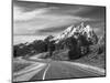 Teton Park Road and Teton Range, Grand Teton National Park, Wyoming, USA-Adam Jones-Mounted Photographic Print