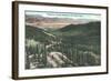 Teton Pass, Gateway to Jackson Hole-null-Framed Art Print