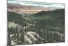Teton Pass, Gateway to Jackson Hole-null-Mounted Art Print