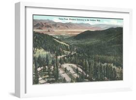 Teton Pass, Gateway to Jackson Hole-null-Framed Art Print