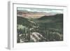 Teton Pass, Gateway to Jackson Hole-null-Framed Premium Giclee Print