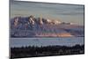 Teton Range at First Light in the Winter-James Hager-Mounted Photographic Print