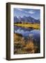 Teton Range from Schwabacher Landing, Grand Teton National Park, Wyoming-Adam Jones-Framed Photographic Print