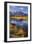 Teton Range from Schwabacher Landing, Grand Teton National Park, Wyoming-Adam Jones-Framed Photographic Print