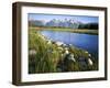 Teton Range from the Snake River, Grand Teton National Park, Wyoming, USA-Charles Gurche-Framed Photographic Print