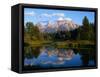 Teton Range, Grand Teton National Park, USA-John Elk III-Framed Stretched Canvas