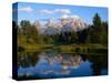 Teton Range, Grand Teton National Park, USA-John Elk III-Stretched Canvas