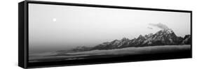 Teton Range Grand Teton National Park Wy Usa-null-Framed Stretched Canvas