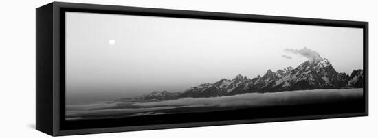 Teton Range Grand Teton National Park Wy Usa-null-Framed Stretched Canvas