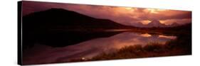 Teton Range, Mountains, Grand Teton National Park, Wyoming, USA-null-Stretched Canvas