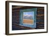 Teton Range Reflected in Window-Darrell Gulin-Framed Photographic Print